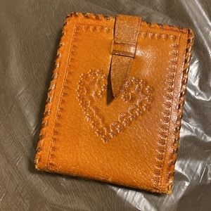UNISEX HANDMADE LEATHER WALLET COLOR BROWN